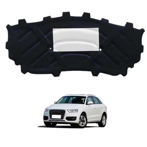 Almohadilla Aislante de Algodón Capó para Audi Q3 2013-2018 OE: 8U0 863 825 A, Reemplazo Original con Clips Aisla Sonido y Calor del Motor