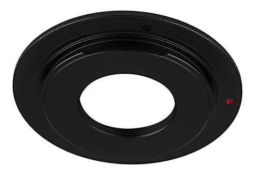 Image of Fotodiox Lens Mount Adapter, C-Mount Movie Lens to Nikon F-Mount Camera such as D7200, D5000, D3000, D300S & D90 DX
