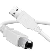 Zebronics USB Type-A to Type-B Printer Cable, 3 Meters, 480Mbps High-Speed Transfer, Nickel-Plate...