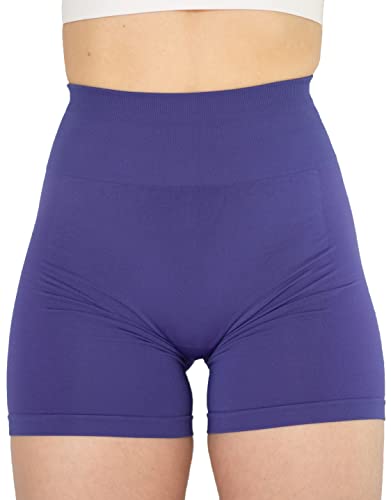 Image of AUROLA Intensify Workout Shorts for Women Seamless Scrunch Short Gym Yoga Running Sport Active Exercise Fitness Shorts