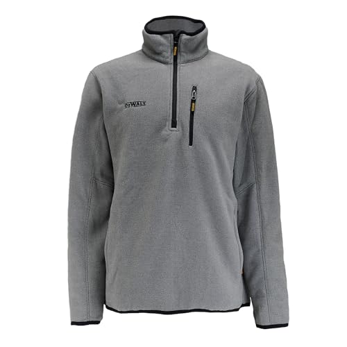 DEWALT Men's Quarter-Zip Fleece Pullover