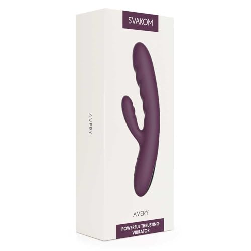 Svakom Avery vibromasseur va-et-vient lilas pour stimulation intense - 6