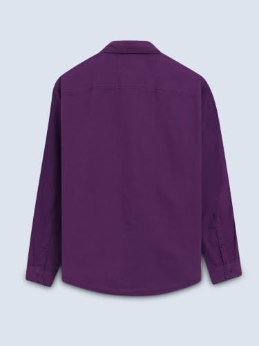 Image of StitchX Men's Full Sleeve Core Essentials Twill Over-Dyed Shirt XS-2XL