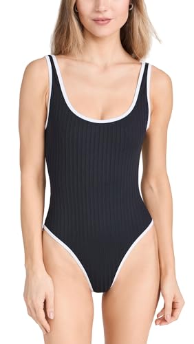 Solid & Striped Women's The Annemarie One Piece, Blackout, L