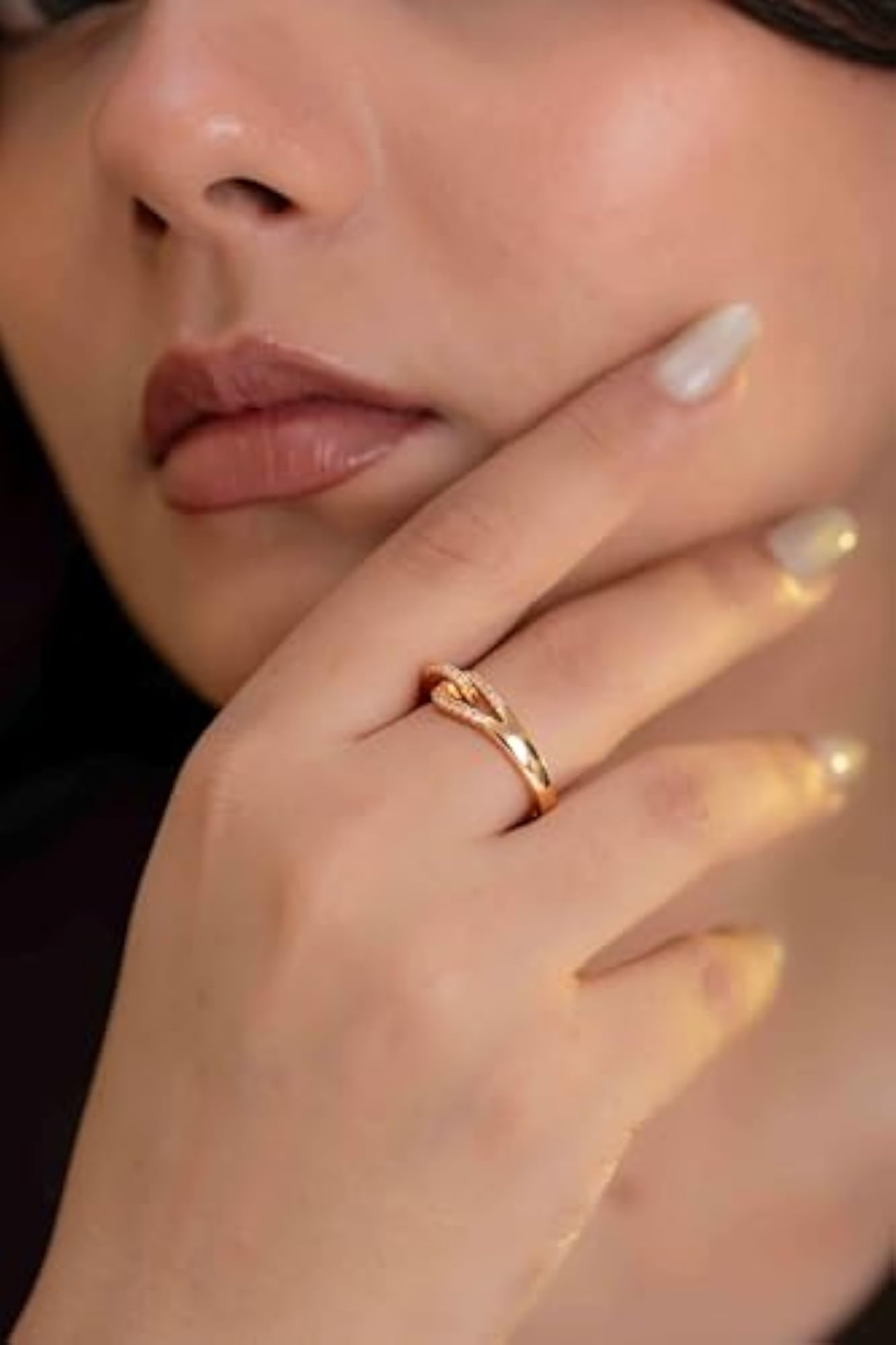 Plated Forever Grace Adjustable Ring, Elegant Gift