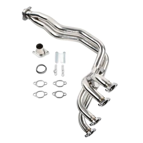 Collecteur d'échappement et embout silencieux pour réparer fuite tuyau VW Jetta Rabbit 1.5