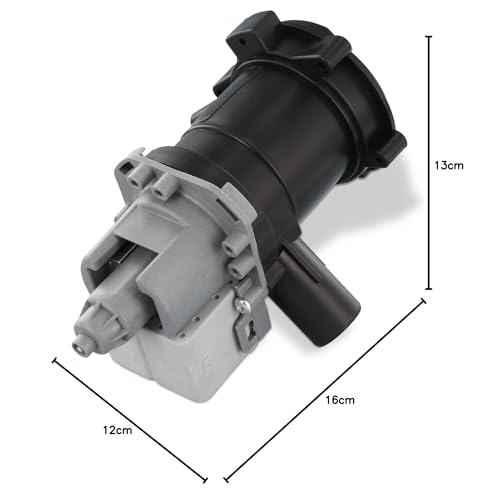DEKAROX Abwasserpumpe Laugenpumpe für Bosch Siemens 145787 00145787 144978 00144978 mit Pumpenkopf und Sieb für Waschmaschine wie iQ100 iQ300 Avantixx Maxx varioPerfect Logixx Serie 2 Serie 4