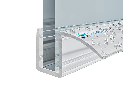 Shower Door Deflector Seal for 4-6mm Glass