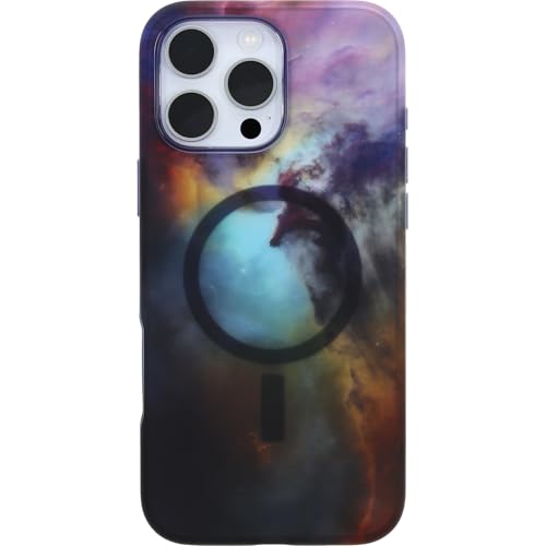 Image of OtterBox iPhone 16 Pro Max Figura Series Case - Space Purple | Hydro-dipped Design, Ultra-Thin, Silicone iPhone Case, MagSafe iPhone Case with Camera Bumper