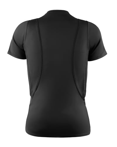 Lilcreek Concealed Carry Shirt for Men, Tactical Short Sleeve Tee with Holster Pockets & Stretch Fabric2