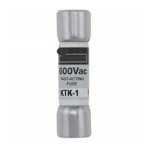 Fusible rapide KTK-1-2-3 cartouche cylindrique 10x38 pour circuit industriel 600V