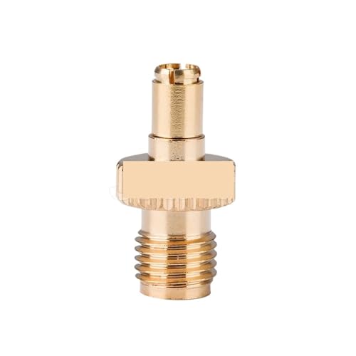 Adaptateur femelle 5 vers TS9 droit avec connecteurs plaqués or premium