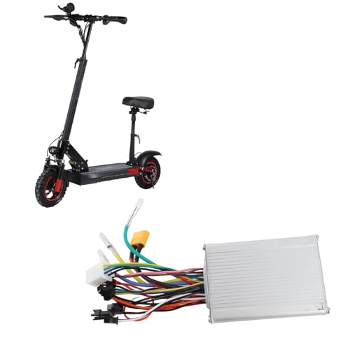Pissente Contr?Leur de Scooter ¨¦lectrique, Contr?Leur de Moteur sans Balais 48 V 20 A, Contr?Leur de Moteur de Scooter, Contr?Leur de Vitesse de Moteur Intelligent pour M4 Type ¨¤ 2