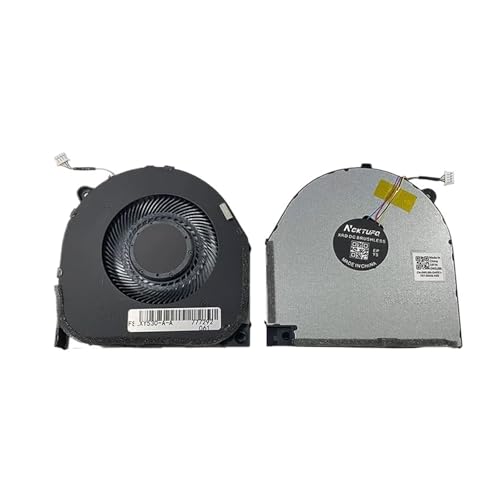 Ventilador De Refrigeración For Portátil CPU GPU, Compatible con Lenovo, Compatible con Legion, Y7000 2018 Y7000-1060 1050 Y530 Y530-15ICH DFS200105BR0T 4 Cables(GPU Upgraded)