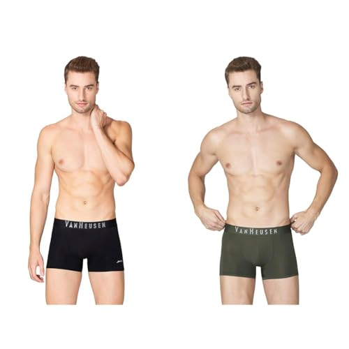 Image of Van Heusen Men's Trunk Pack of- 1 |Air Series|Light as air|Mesh Fabric|Breathable Active Trunks Moisture Wicking|No Ride Up Sweat Absorbant|Underwear for Active Wear|Style 40047