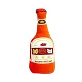 CruncherWine Bottle Design - Botella de juguete Zentric Shop Bottle Toys para perros, botella de agua, juguetes para perros, botella de agua, juguetes para perros, botella de plástico, juguetes para