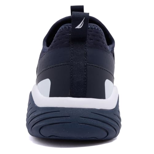 Image of Nautica Men's Slip-On Sneakers - Casual Fashion Shoes for Walking, in Medium & Wide Widths