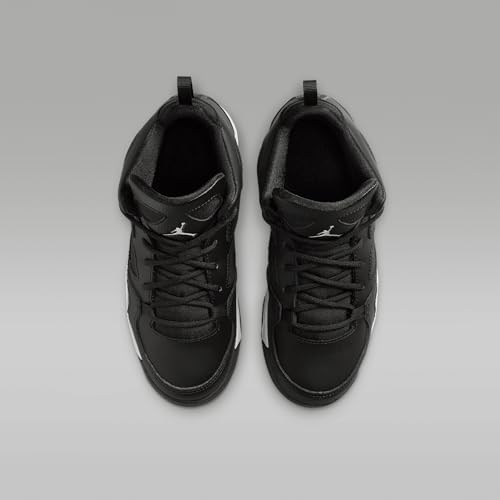 Jordan Flight Club '91 Little Kids' Shoes (DM1686-001, Black/White)4