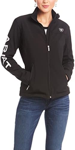 Ariat Female New Team Softshell Jacket Black Medium