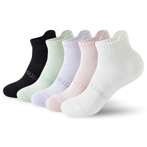 Ferriya レディーススポーツソックス 22-24cm 5足組