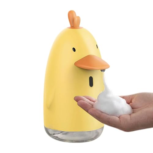 Dispensador de jabón automático, recargable, espumoso – Dispensador de jabón con sensor inteligente para baño – para casa, cocina, fregadero, encimera, oficina, granja, apartamento, escuela