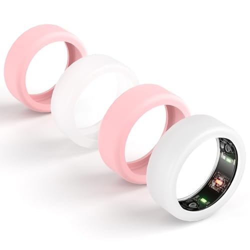 Protector de silicona para Oura Ring 4 y Samsung Galaxy Ring funda transparente unisex 1