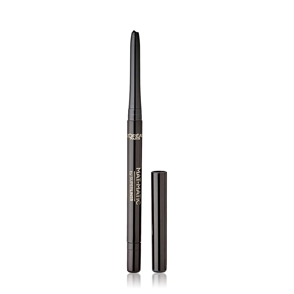 2 x L'Oreal Paris Mat-Matic Superliner Matte Eyeliner Waterproof - Ultra Black