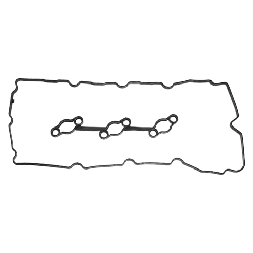 Image of uxcell 1 Set Right Side Valve Cover Gasket Replacement for Hyundai 2009-2012 No.224413C710 Black