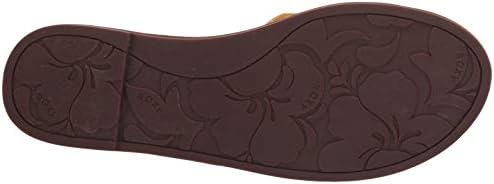 Roxy Women's Helena Slip On Sandals, Mustard, 5 M US | Image 3