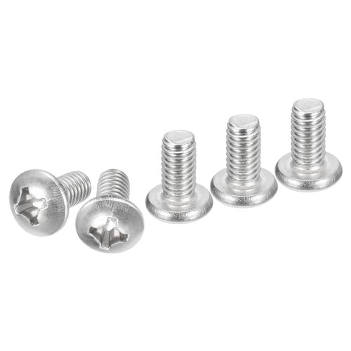 DTGN 5/16-18x5/8" Pan Head Machine Screws, 25Pcs 304 Stainless Steel, Phillips Drive, UNC Full Thread, Bright Finish, Screws Bolts Kit