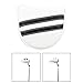 Aymzbd Golf Mallet Putter Head Cover Golf Club Headcover Compact Equipment Adults Golf Putter Protection Guard Golf Club Head Cover, White