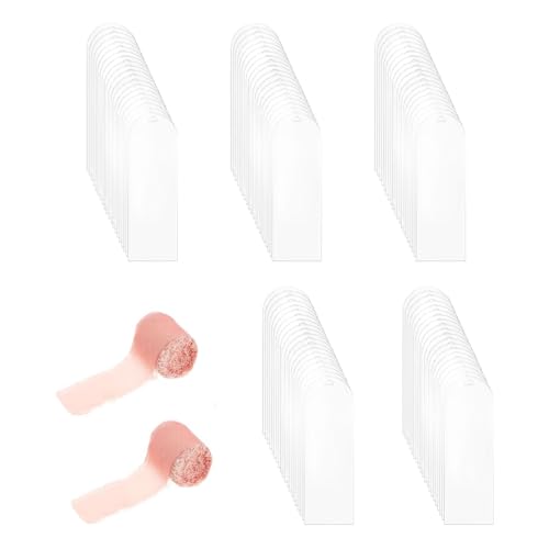 Marque-page en acrylique transparent haut de gamme aux bords polis
