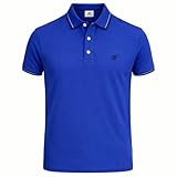 henry cotton's polo shirt P626128 POLO UOMO HENRY COTTON'S IN COTONE PIQUET MEZZA MANICA CON PROFILO A CONTRASTO
