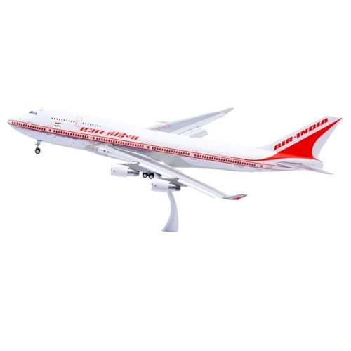 Avión de Pasajeros en Miniatura Air India B747 Maqueta Escala 1:200 de 35cm Coleccionismo