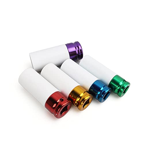 Douilles de pour écrous de pneus anti-rayures Uonlytech 5 pièces avec manches