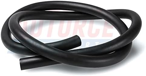 Universal Fuel Pipe LINE Rubber Reinforced for Fuel Hose Engine UNLEADED Petrol Diesel Oil (5.0MM X 10.0MM, 0.5 Meter)