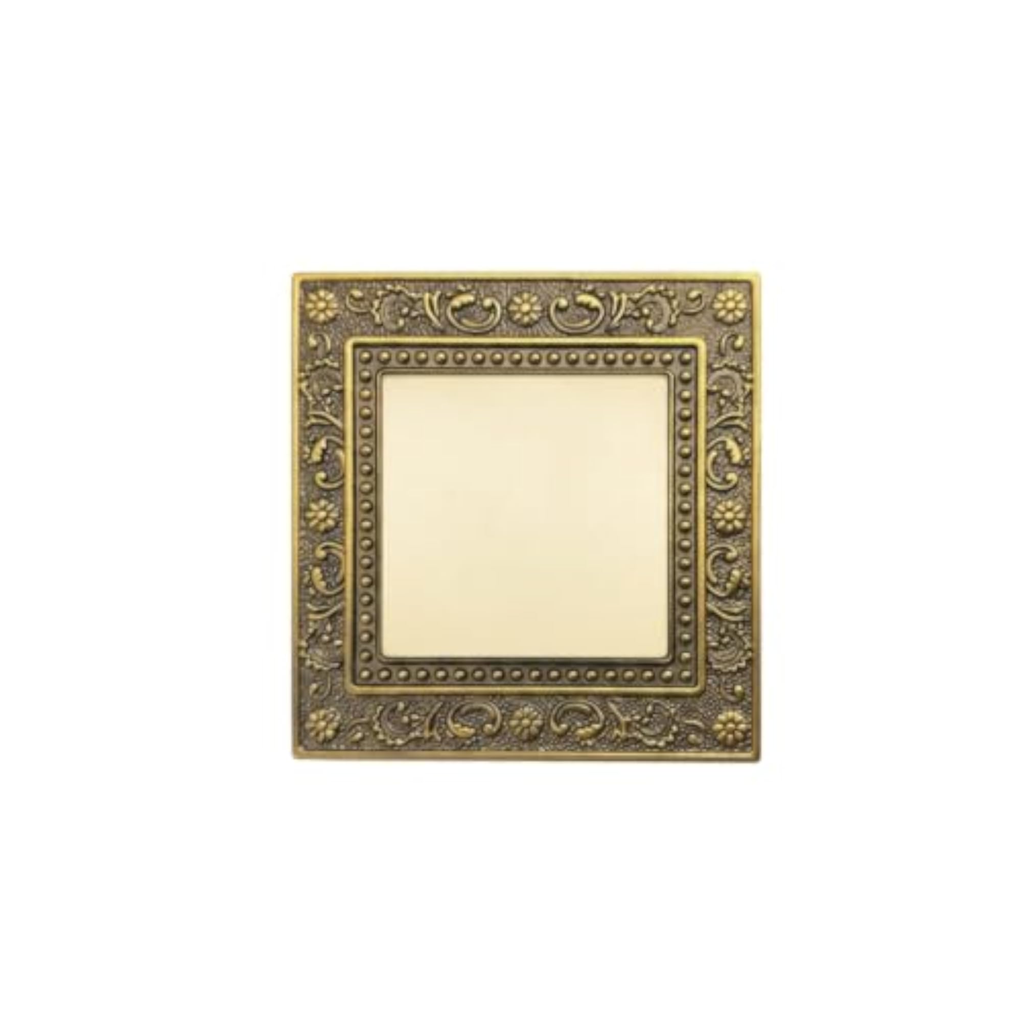 Ornate Blank Wall Panel Retro Blank Faceplate