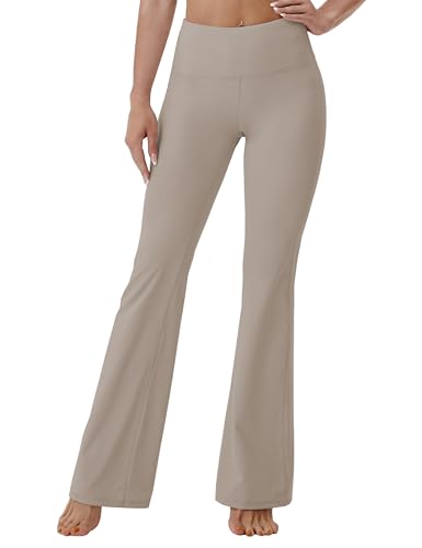 Image of BUBBLELIME 29 inch /31 inch /33 inch /35 inch /37 inch 3 Styles Women's High Waist Bootcut Yoga Pants Basic /Side Pockets Tummy Control Workout Flared