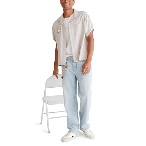 AEROPOSTALE Men's Short Sleeve Mechanic Shirt3