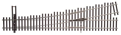 Aiguillage pour gaucher Walthers HO Code 100 pour concevoir votre gare de triage idéale