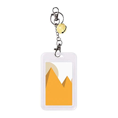 Badge de protection pour carte de crédit haut de gamme, sphinx et pyramides jaunes d'Égypte