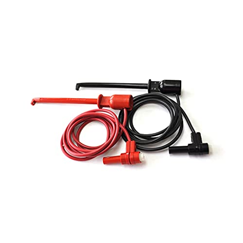 E-Z-HOOK Multimeter Test Lead - Insulation-Piercing Macro-Hook to Standard Banana Plug (4 mm) Test Lead (18 AWG PVC - 48" long) - Set of 2: Red, Black image 5