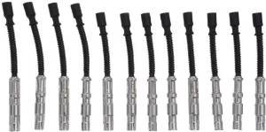 Mercedes-Benz Ignition Cable Spark Plug Wires, Wire Set Bosch OEM 0356912948 / 0356912950 (12pcs) C240 C280 C32 AMG C320 CLK320 E320 ML320 ML350 SLK320