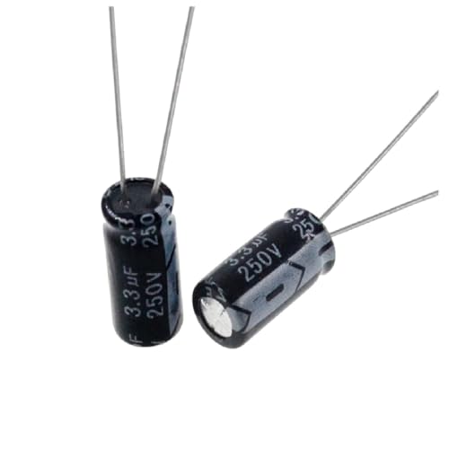 Condensateur 3.3uF 250V chimique aluminium radial pour réparation électronique