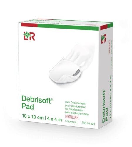 Lohmann&Rauscher Lohmann & Rauscher Debrisoft Pad 10 X 10 Sterile, 5 pezzi
