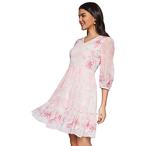 Image of AND Women's Polyester A-Line Mini Dress