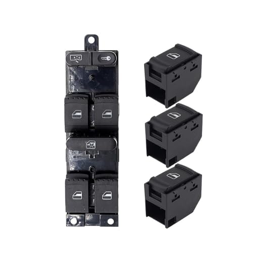 Commande lève-vitre 1J4959857D pour réparer un bouton bloqué