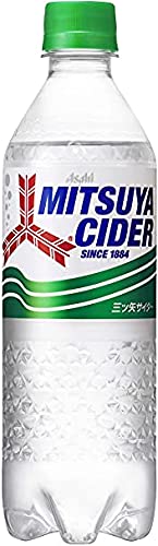 6 X Mitsuya Cider Soda - Original 500 Ml Plastic Pet Bottle - Product Of Japan #TOP1