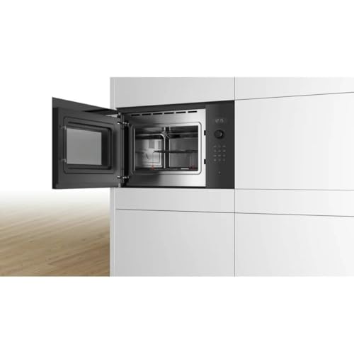Bosch BEL554MB0 Serie 6 Micro ondes encastrable / / 25 /Plateau tournant 31 5 cmButée de porte gaucheAutoPilot 8 / fonction grill - vue 4