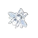 Longueur approx 6 cm Epinglette de Cravate Abeille, Faite Main en Etain, Fabrication Française, Made in France